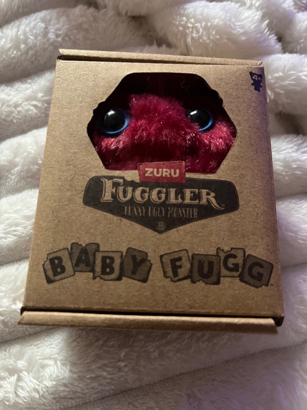 Zuru Fuggler Baby Fugg Red Plush Monster NEW in box